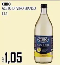 Big Food Aceto di vino bianco Cirio offerta