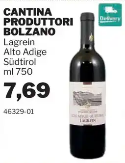 GrosMarket Cantina Produttori Bolzano Lagrein offerta