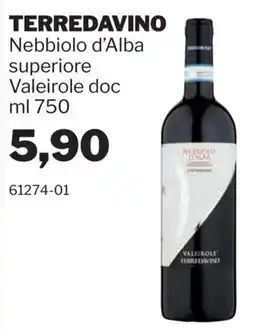 GrosMarket Nebbiolo d'Alba superiore Valeirole doc offerta