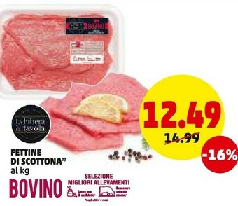 PENNY Fettine di scottona offerta