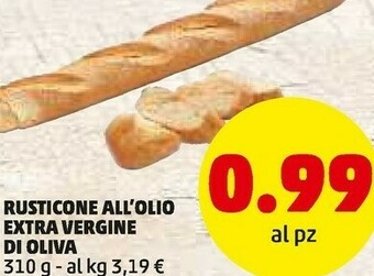 PENNY Rusticone all'olio extra vergine di oliva offerta