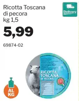 GrosMarket Ricotta Toscana di pecora offerta