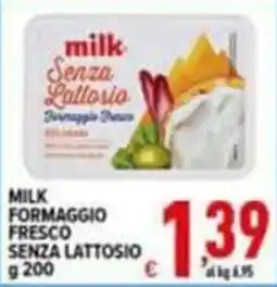 Iper Triscount Milk formaggio fresco senza lattosio offerta