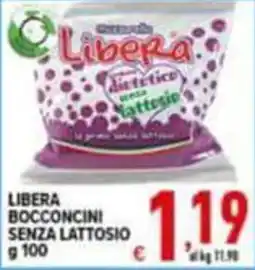 Iper Triscount Libera bocconcini senza lattosio offerta