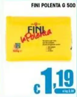 Sacoph Finì la Polenta offerta