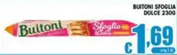 Sacoph Buitoni sfoglia dolce offerta
