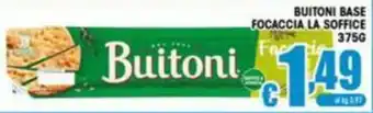 Buitoni focaccia la soffice