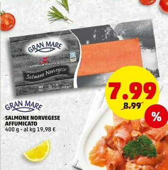 PENNY Salmone norvegese affumicato 400 g offerta