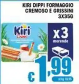 Sacoph Kiri Dippi Formaggio Cremoso e Grissini offerta