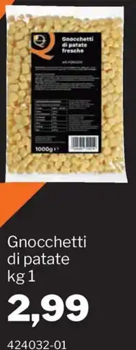 GrosMarket Gnocchetti di patate fresche offerta