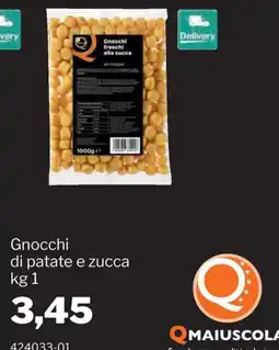 GrosMarket Gnocchi di patate e zucca QMAIUSCOLA offerta