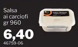 GrosMarket Salsa fresca Salsa ai carciofi offerta