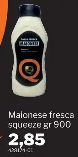GrosMarket Maionese fresca squeeze offerta