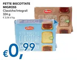 Migross Supermercati e Market Fette biscottate Migross classiche offerta