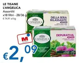 Migross Supermercati e Market Le tisane L'Angelica offerta