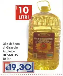 Italy Cash Olio di Semi di Girasole Altoleico DESANTIS offerta