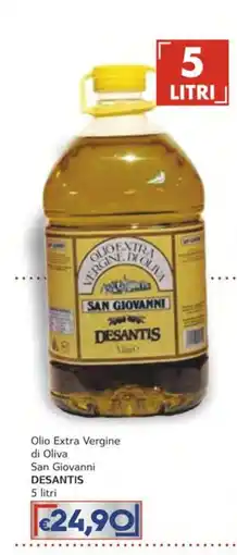 Italy Cash Olio Extra Vergine di Oliva San Giovanni Desantis offerta