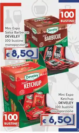Italy Cash Salsa Barbecue Develey offerta