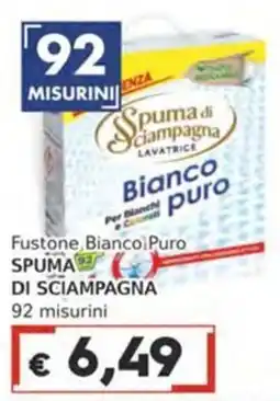 Italy Cash Spuma di Sciampagna lavatrice bianco puro offerta
