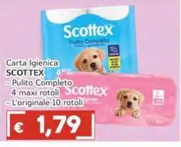 Italy Cash Carta Igienica Scottex offerta