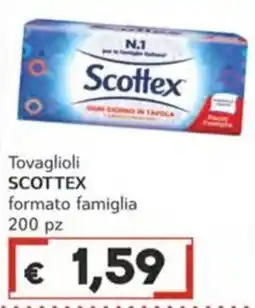 Italy Cash Tovaglioli Scottex offerta