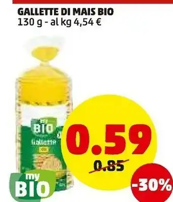 PENNY Gallette di mais offerta