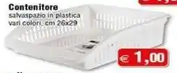 Magazzini Smart Contenitore salvaspazio in plastica offerta