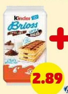 PENNY Kinder brioss latte e cacao offerta