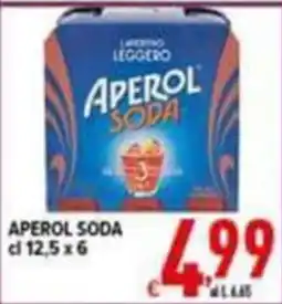 Iper Triscount Aperol Soda offerta