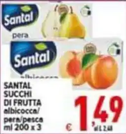 Iper Triscount Santal succhi di frutta offerta