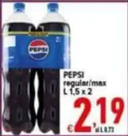 Iper Triscount Pepsi regular/max offerta