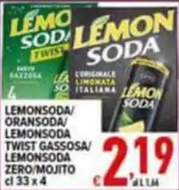 Iper Triscount Lemon Soda Twist offerta