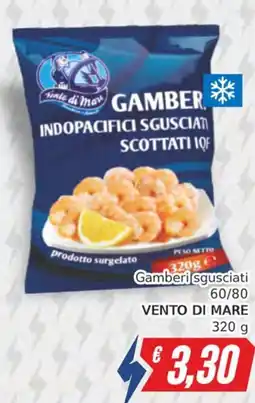 Italy Cash Gamberi sgusciati Vento di Mare offerta
