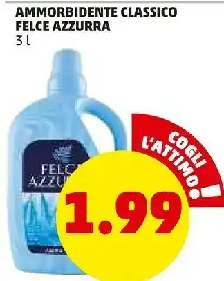 PENNY Ammorbidente classico offerta