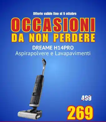 Dreame H14Pro Aspirapolvere e Lavapavimenti