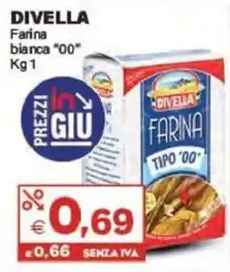 Boningros Cash and Carry Divella Farina Bianca "00" offerta