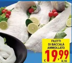 Iper Triscount Filetti di baccalà ammollato offerta