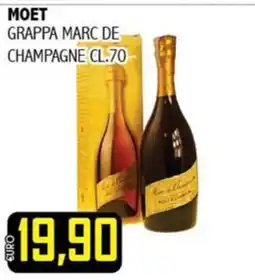 Big Food Grappa Marc de Champagne Moet offerta