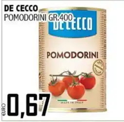 Big Food De Cecco pomodorini offerta