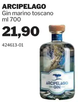 GrosMarket Arcipelago Gin marino toscano offerta