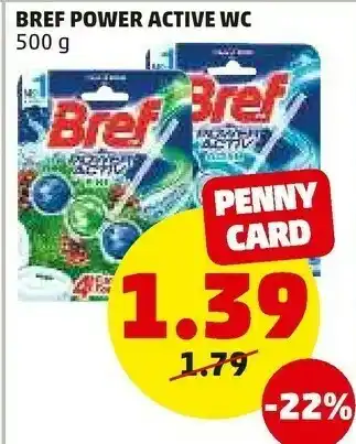 PENNY Power active wc offerta