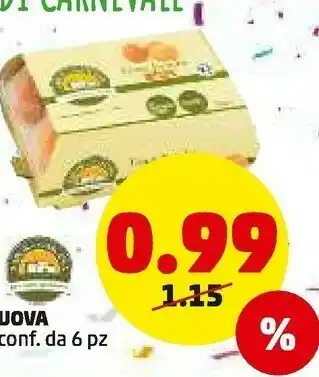 PENNY Sapor di cascina uova offerta