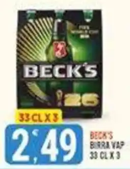 Tutto Buono Beck's birra offerta