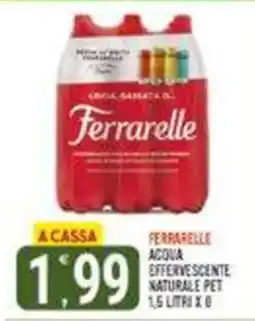 Tutto Buono Ferrarelle acqua effervescente naturale offerta