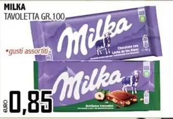 Big Food Milka Tavoletta offerta