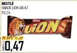 Big Food Snack Lion Nestlé offerta
