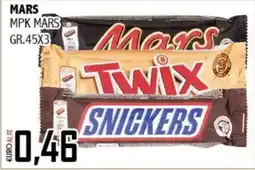Big Food Mars Twix Snickers offerta
