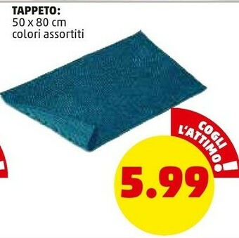 PENNY Tappeto offerta