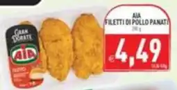 Pim Supermercati AIA filetti di pollo panati offerta