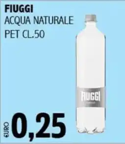 Big Food Acqua naturale Fiuggi offerta